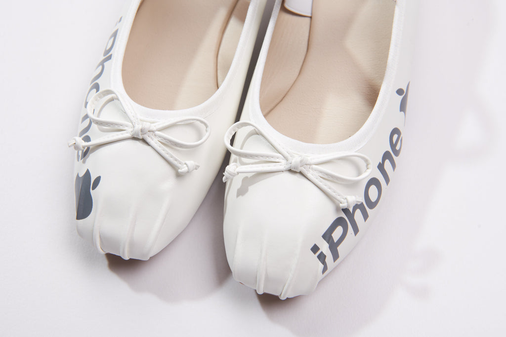 Phone Ballet Flats