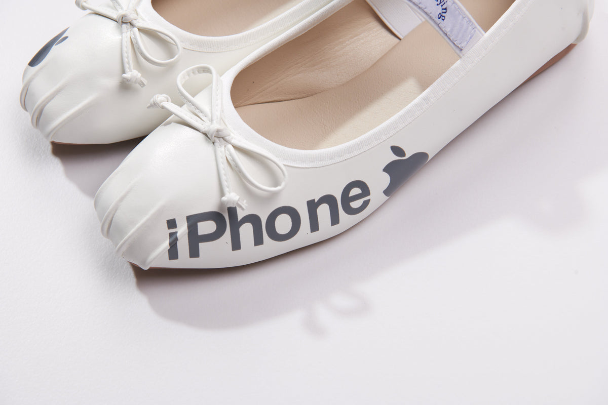 Phone Ballet Flats