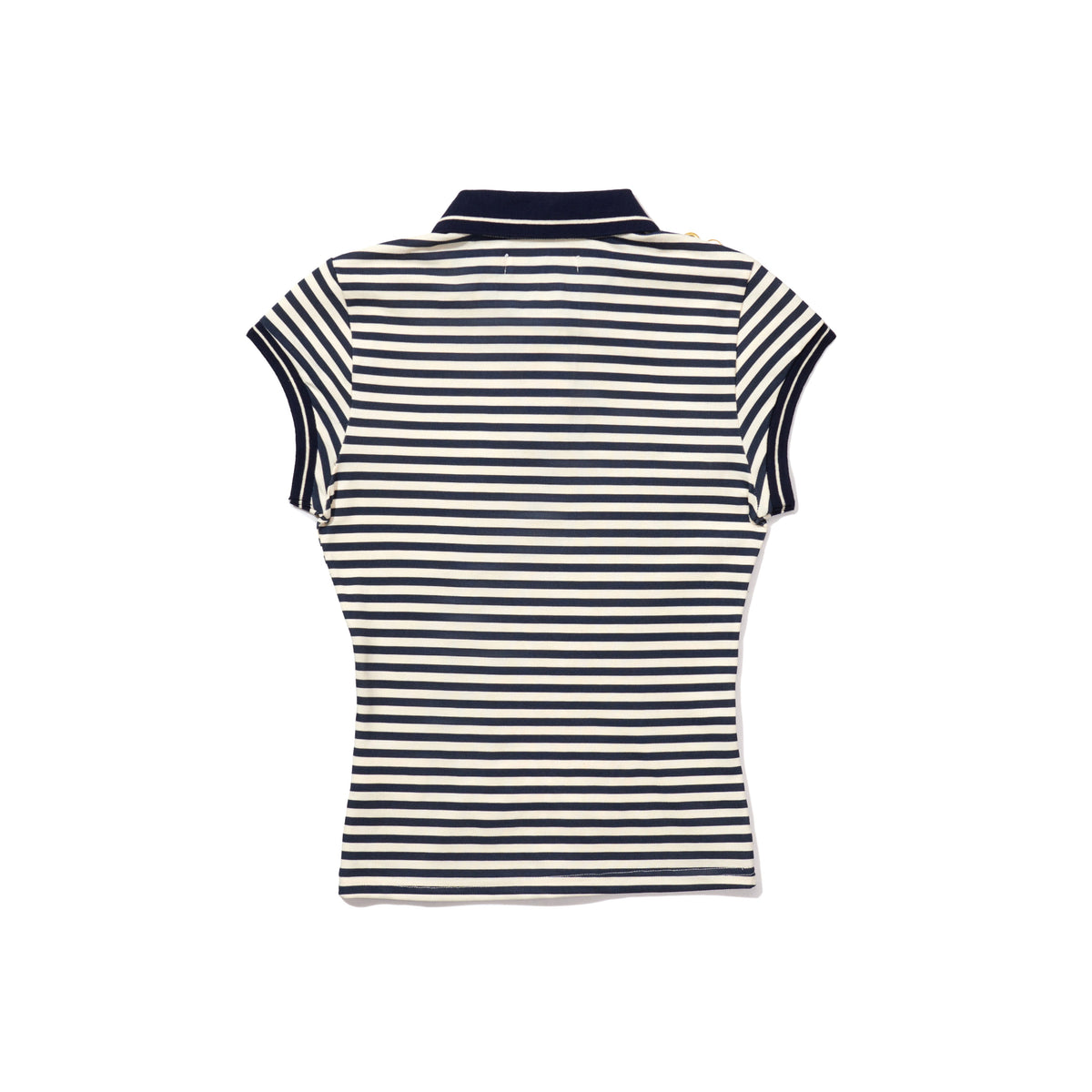 Striped Marching Band Women's Polo