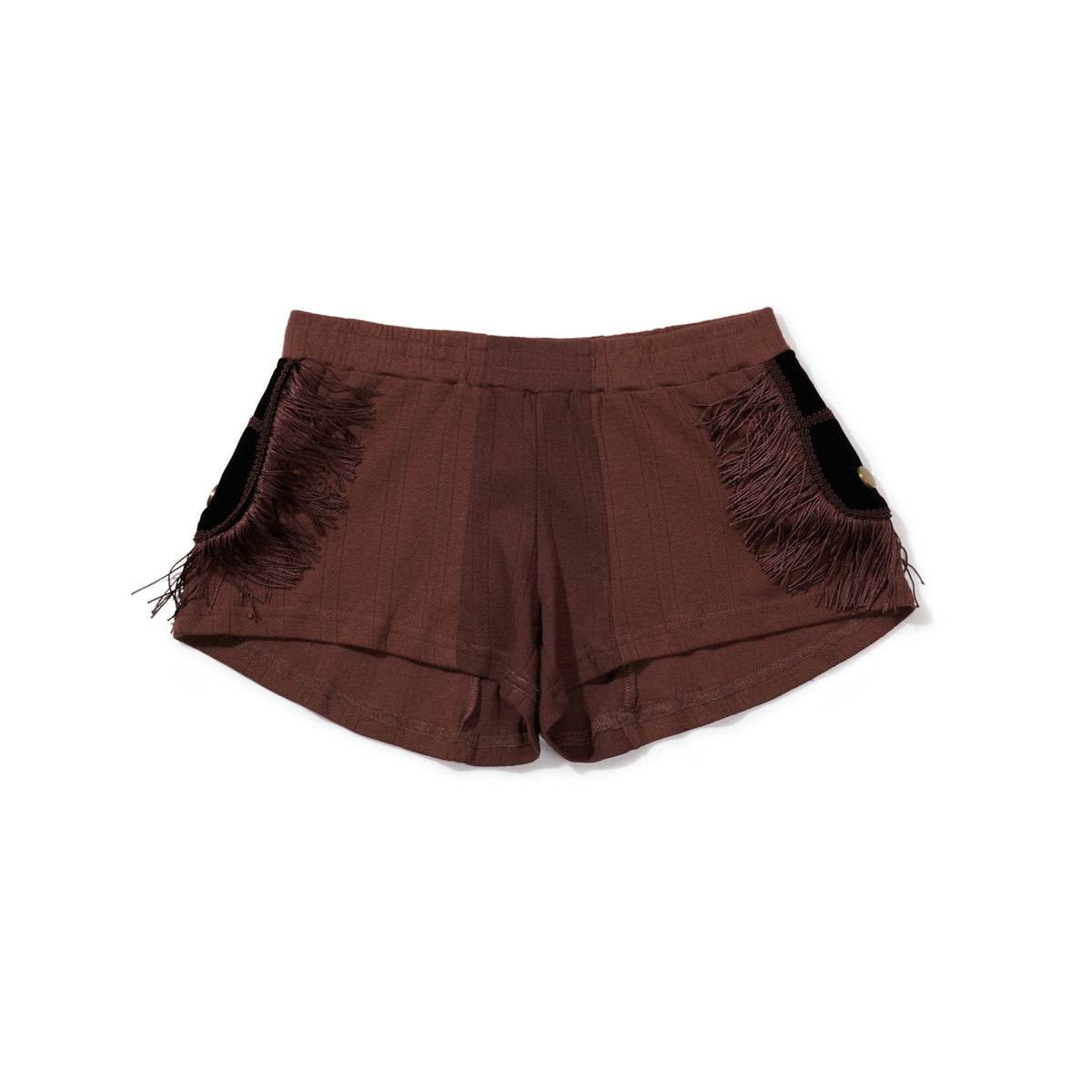 Epaulette Women's Shorts Brown