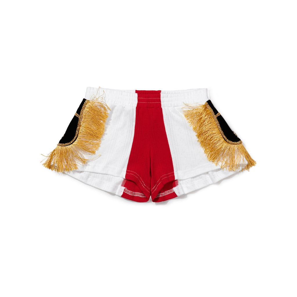 Epaulette Women's Shorts White