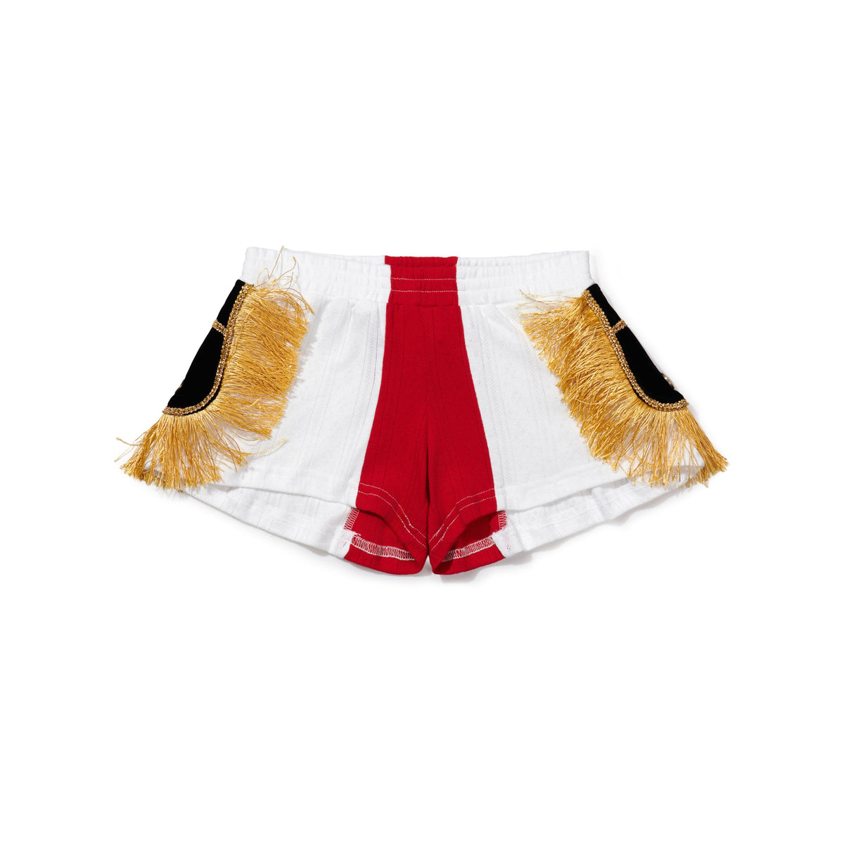 Epaulette Women's Shorts White