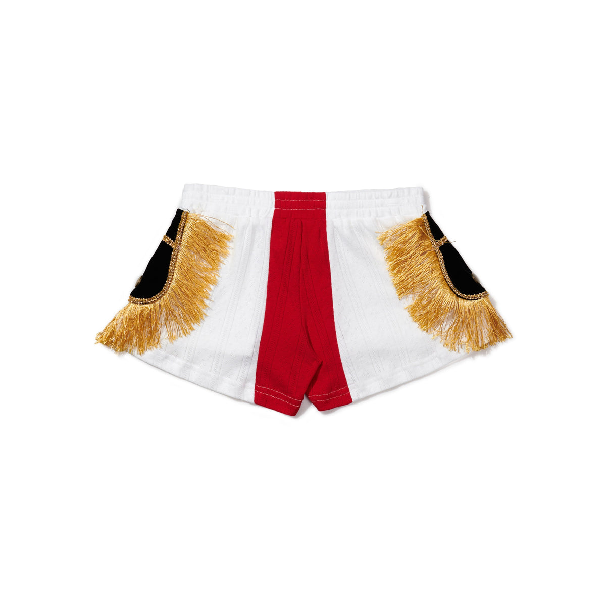 Epaulette Women's Shorts White