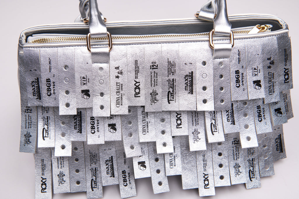 Silver Wristband Bag