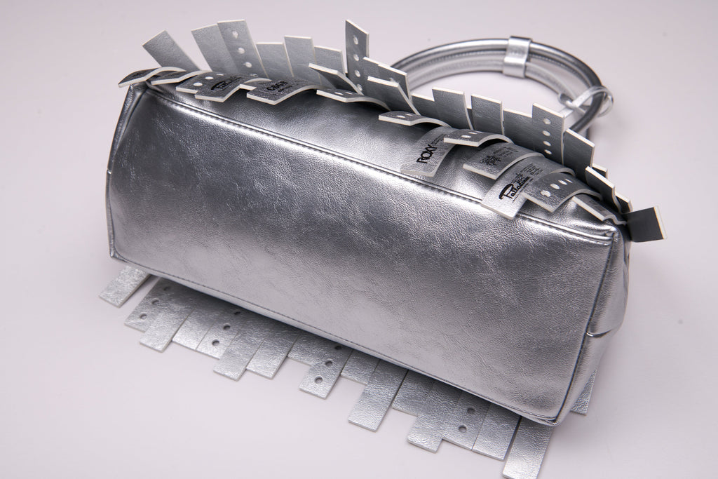 Silver Wristband Bag