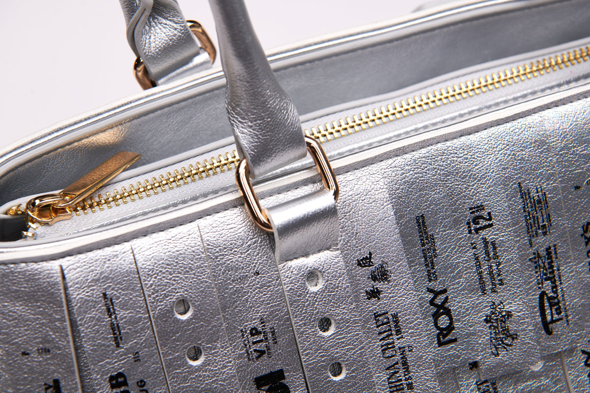 Silver Wristband Bag