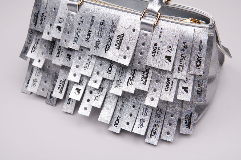 Silver Wristband Bag