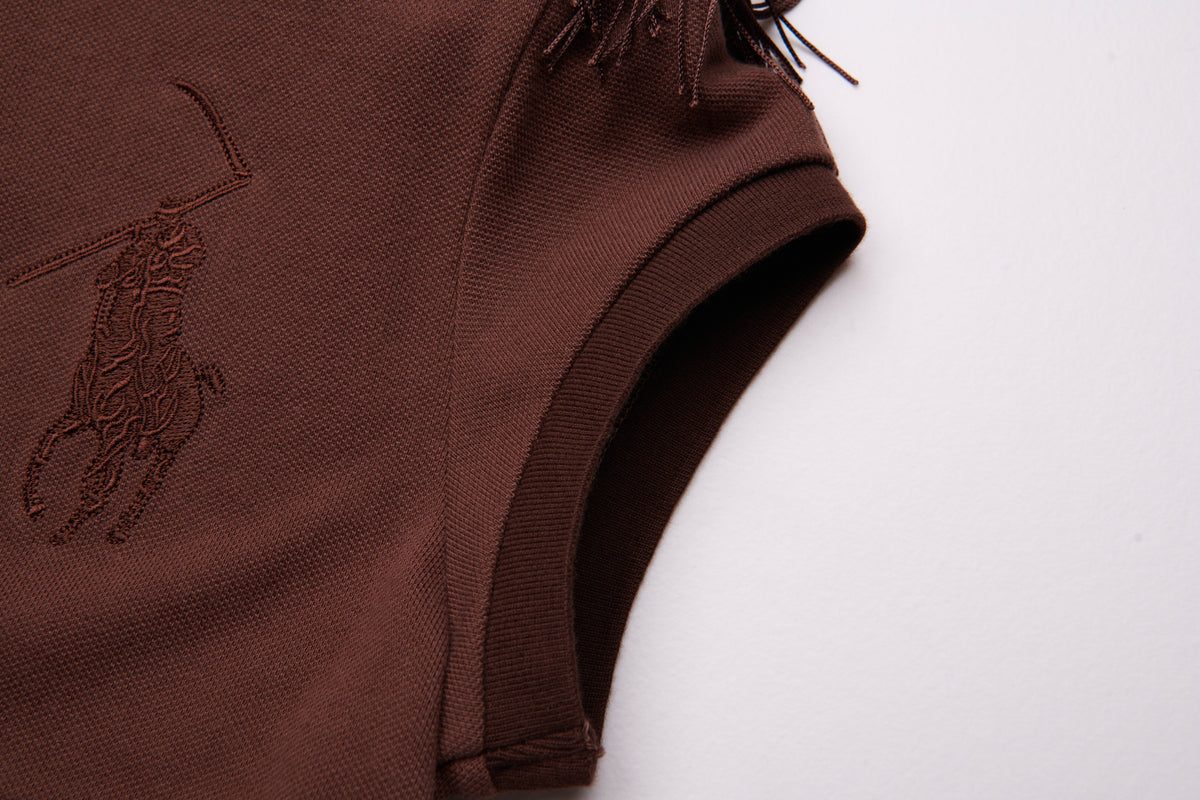 Epaulette Women's Top Brown