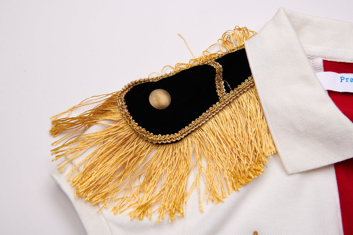 Epaulette Women's Top White
