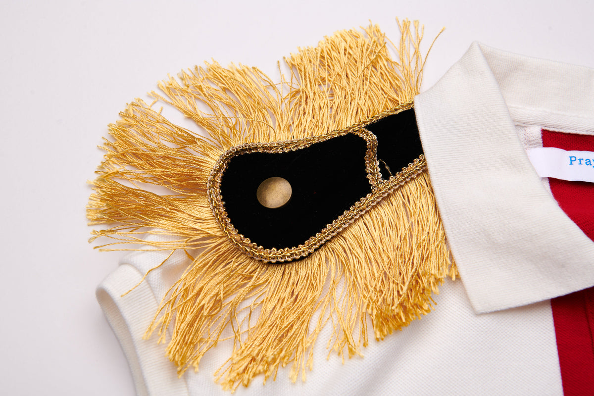 Epaulette Women's Top White