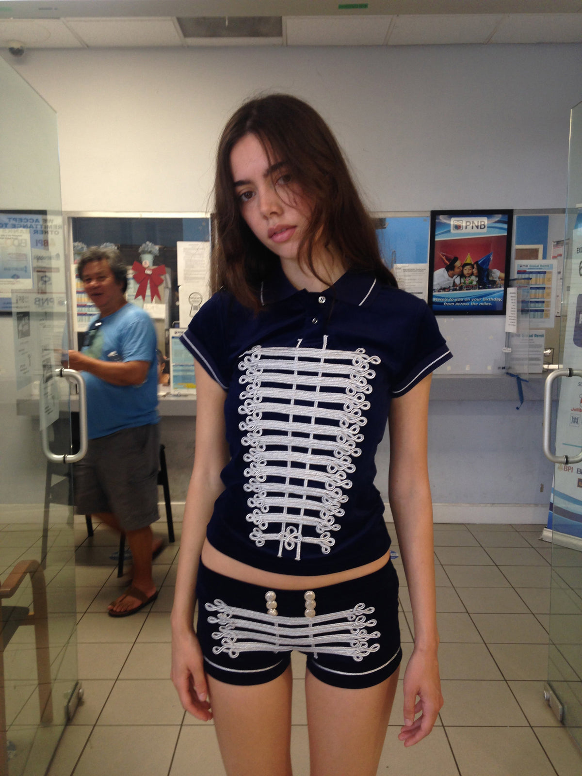 Midnight Blue Women's Top