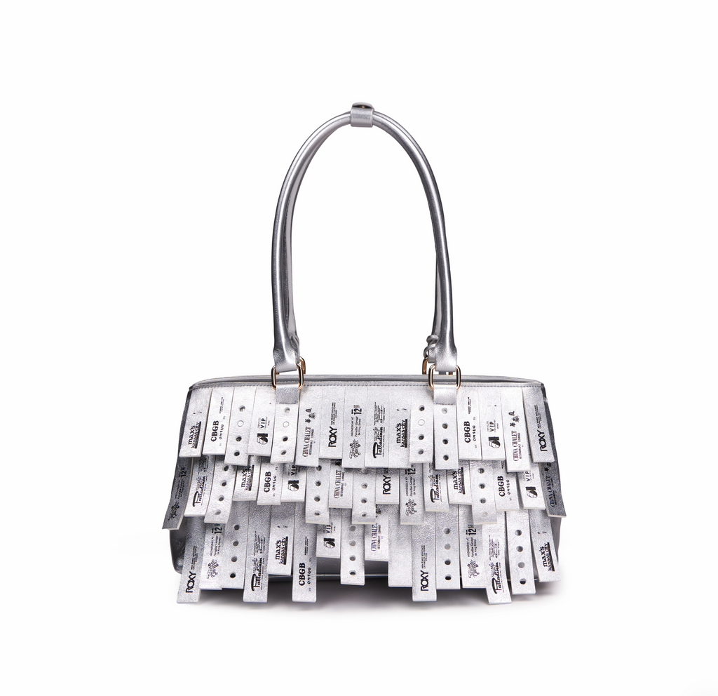 Silver Wristband Bag