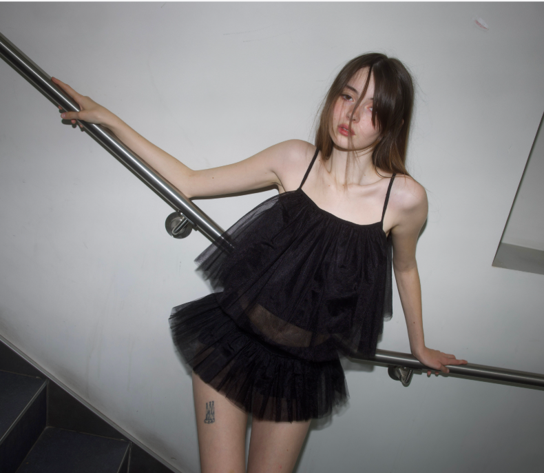 Tulle Shorts